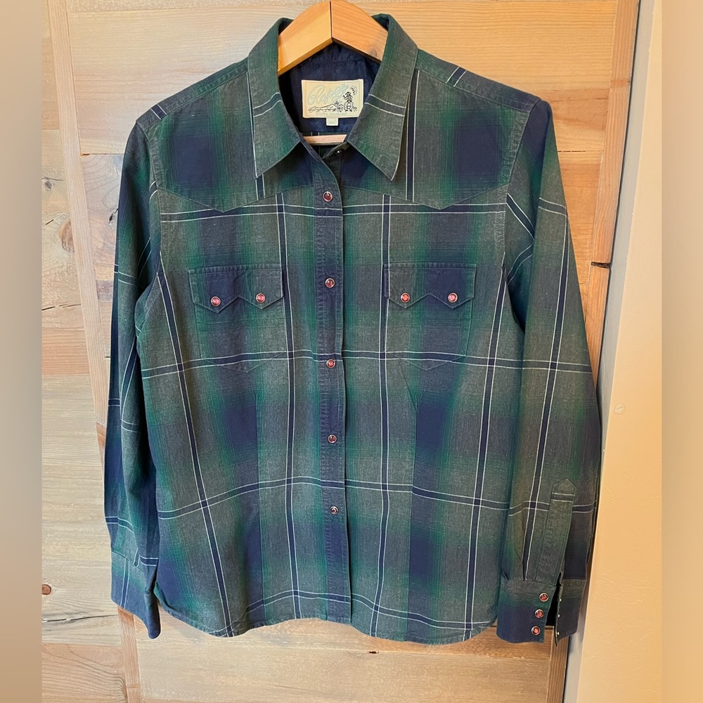 ROPER Classic Pearl-snap Western-cut long sleeve shirt